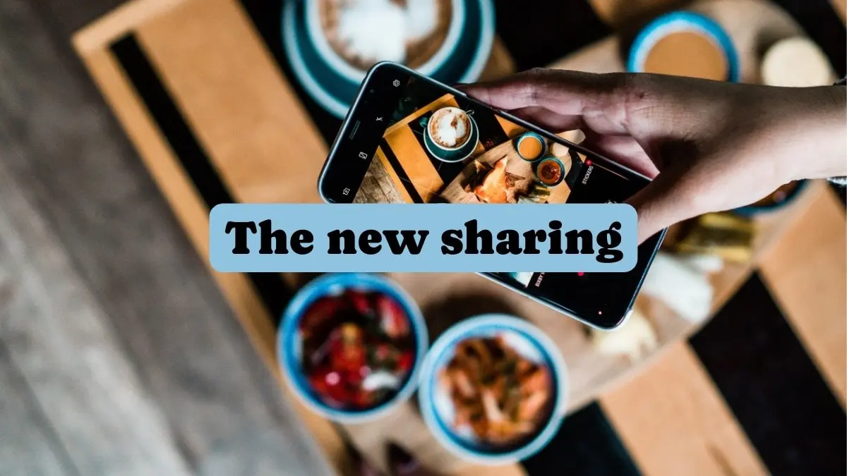 The new sharing